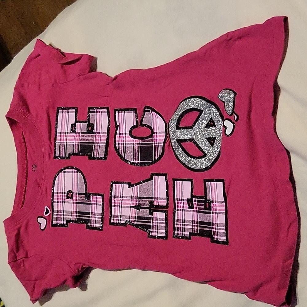 GIRL'S Pink Peace Tshirt